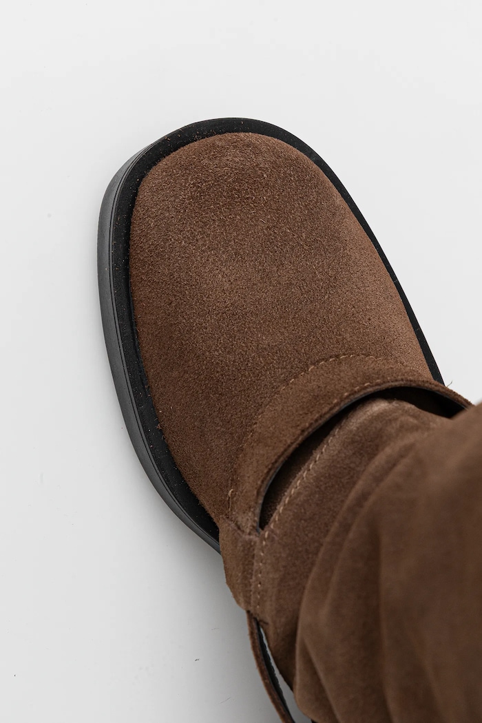 Велурени ботуши Steve Madden Aletta 11004755.275 бежов