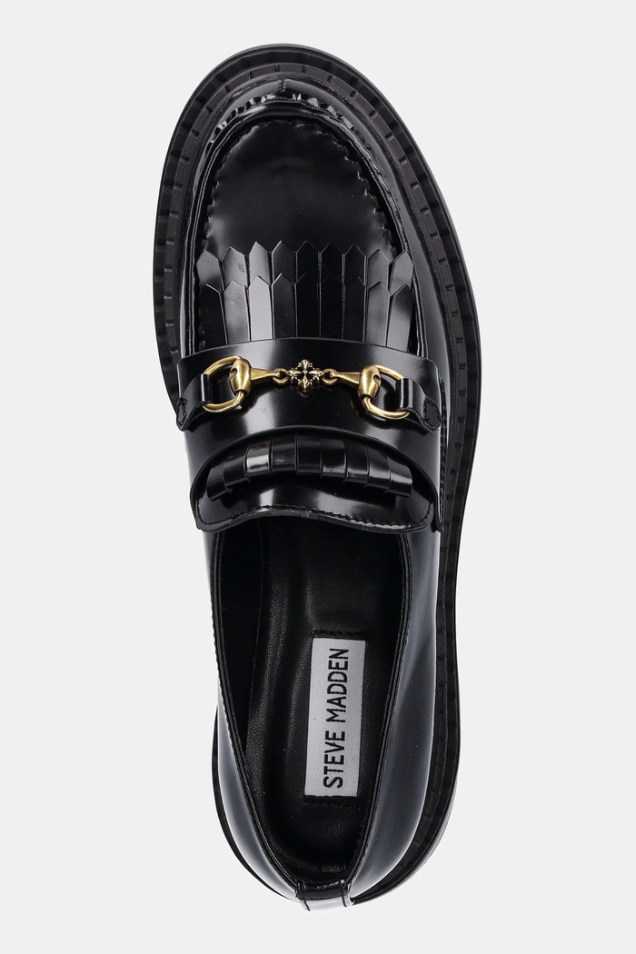 Kožené mokasíny Steve Madden Anabeth čierna 11004723.017
