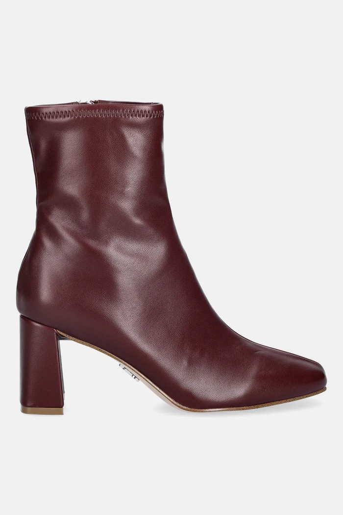 Členkové topánky Steve Madden Hurst 11003498.DYQ burgundské AW25