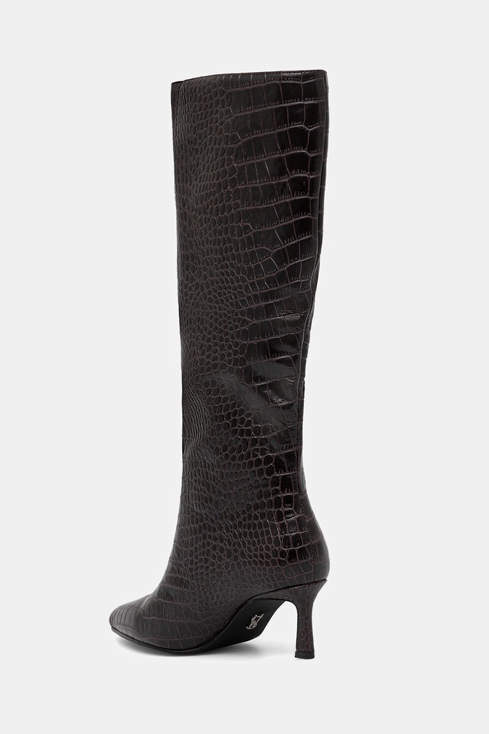 Încălțăminte Steve Madden ghete de piele Lavan 11003290.GC3 maro