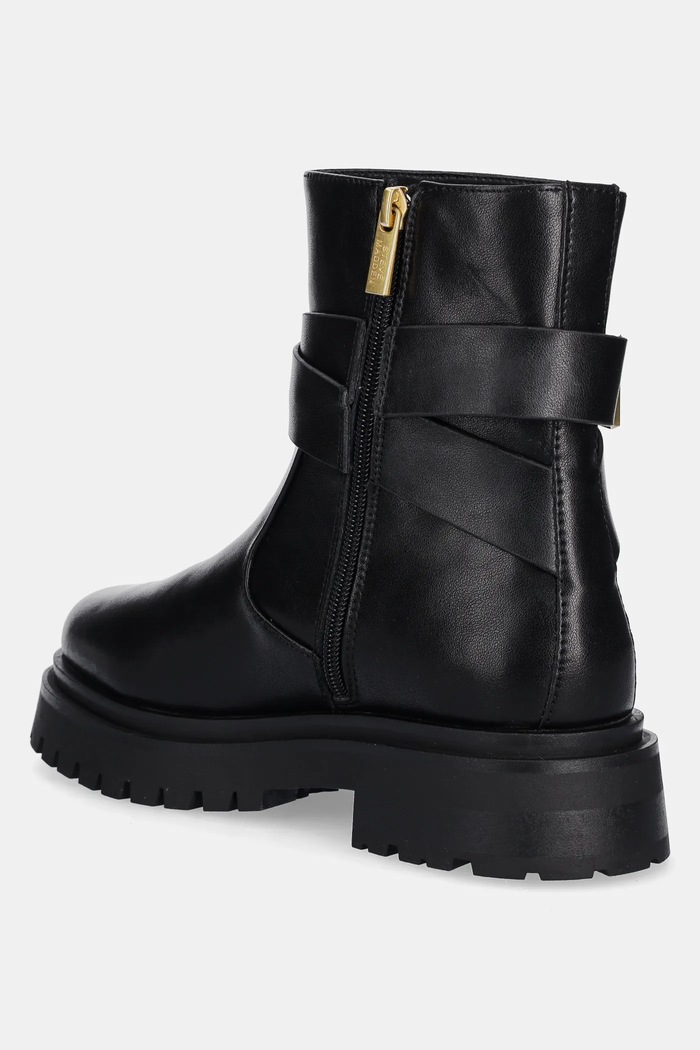 Παπούτσια Δερμάτινες μπότες Steve Madden Lexs 11003593.05O μαύρο