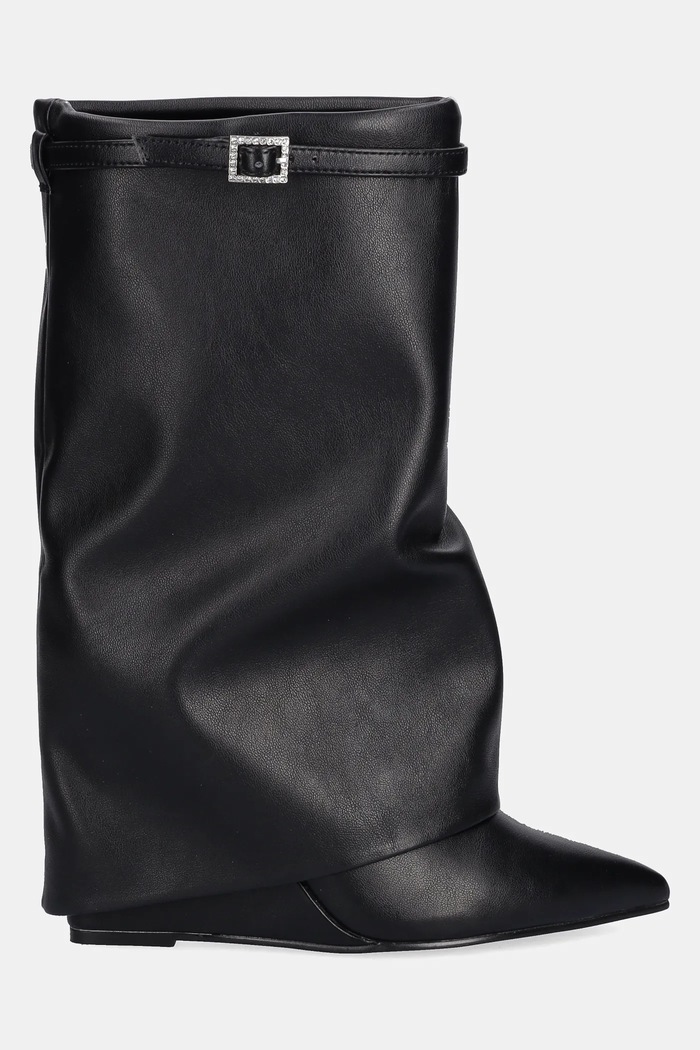 Steve Madden botki Shocker 11002871.001 czarny AW25