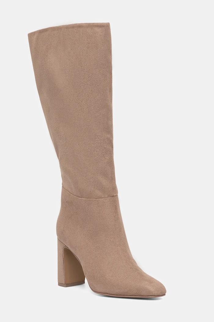 Steve Madden cizme Speedway peste 8 cm bej 11003284.275