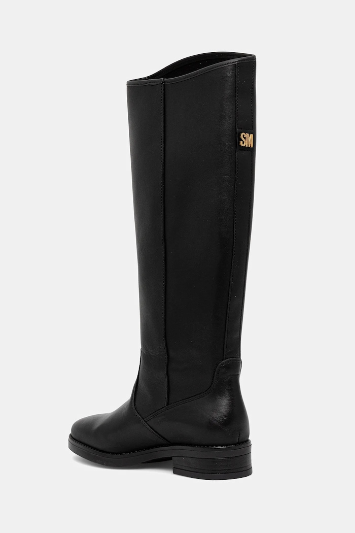 Obuwie Steve Madden kozaki skórzane Vlora 11004761.017 czarny