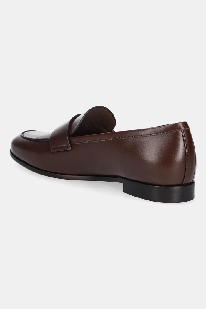 Obuća Kožne mokasinke Max Mara REGENTMOC 2524526071600 smeđa