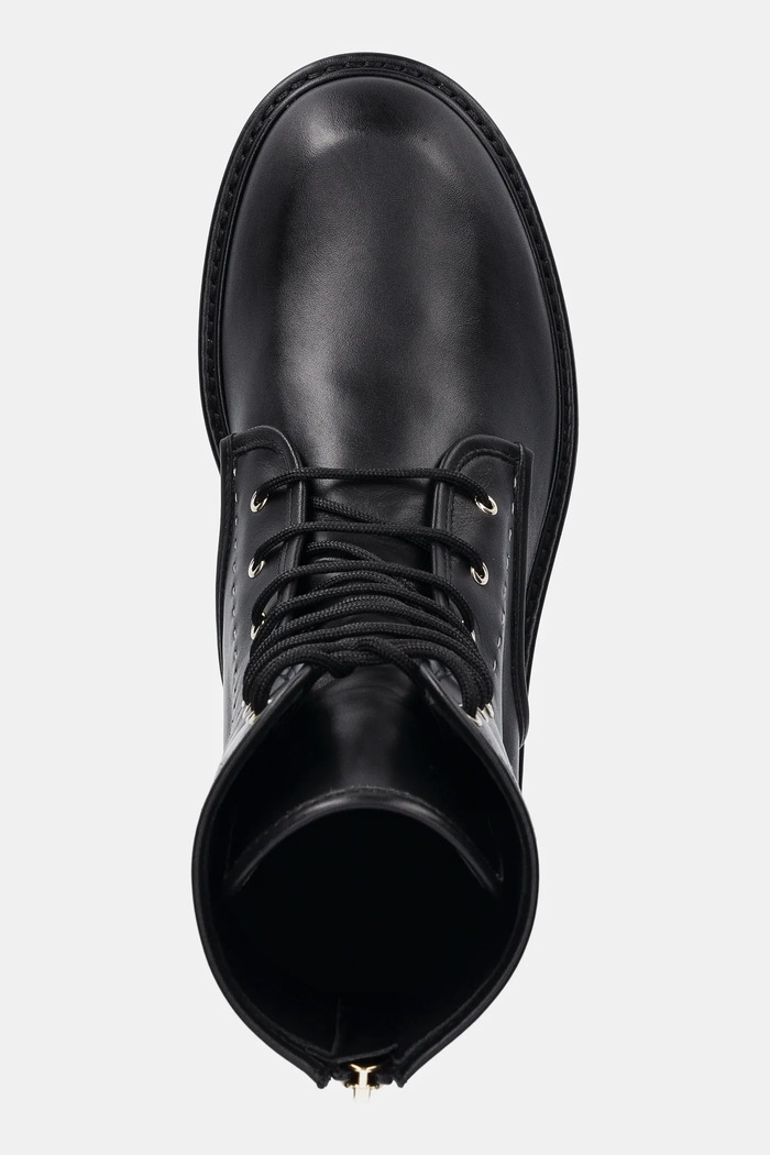 Кожени кубинки Max Mara URBANCOMBACT черен 2524796031600