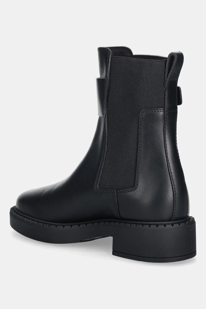 Boty Kožené kotníkové boty Furla New Legacy YK09FNL.BX0283.O6000 černá