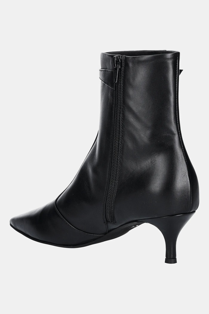 Încălțăminte Furla cizme de piele Sfera Ankle Boot YJ64SFE.X30000.O6000 negru