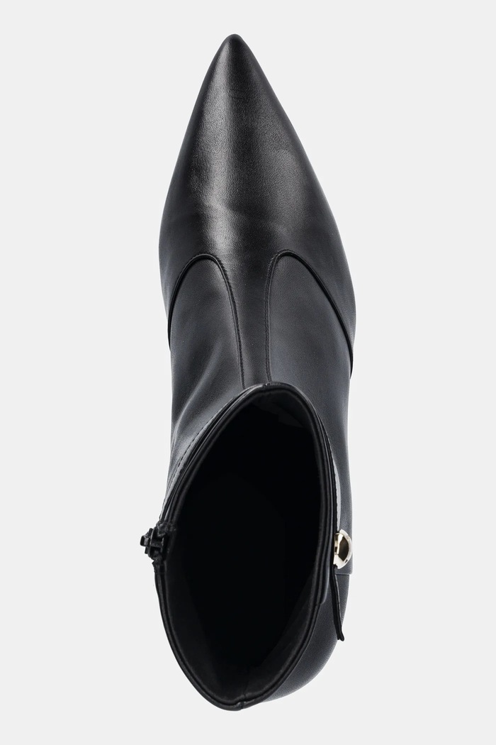 Furla cizme de piele Sfera Ankle Boot negru YJ64SFE.X30000.O6000