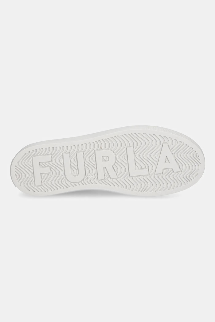 Furla sneakersy zamszowe Enjoy Lace-Up Sneaker YK31ENJ.BX4212.2534S beżowy
