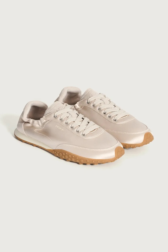 Hoff sneakers BRIDGE SATIN BEIGE 22561006 bej AW25
