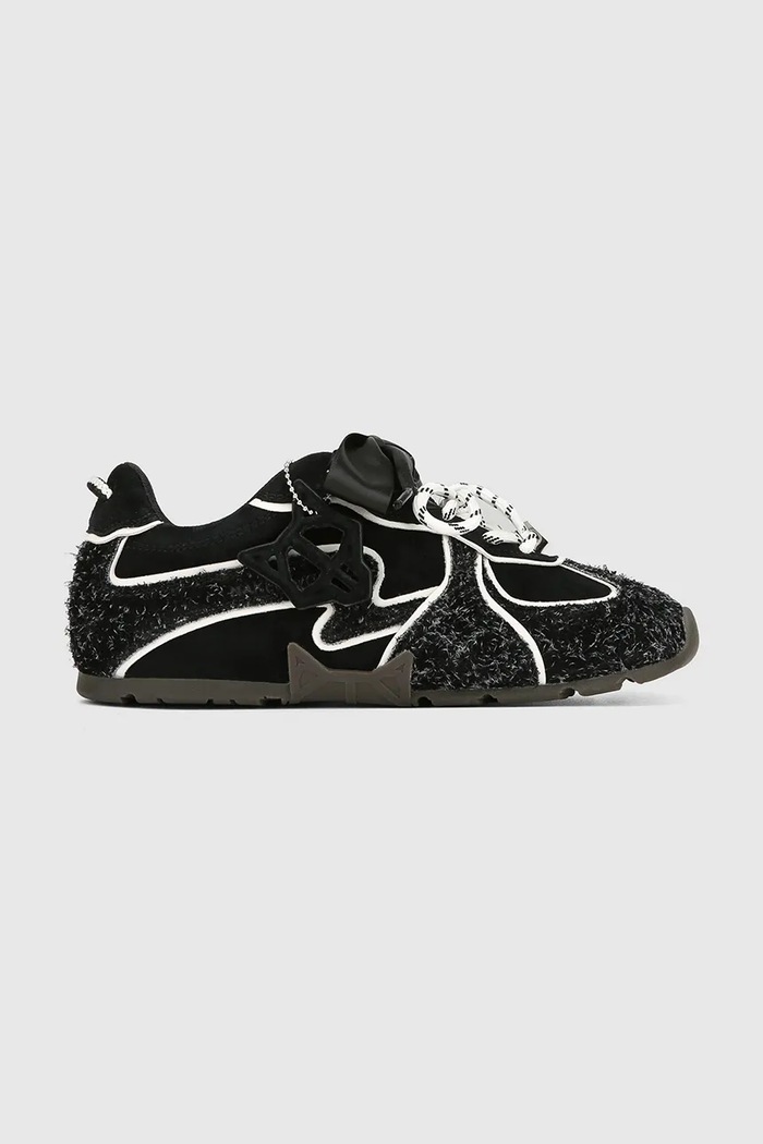 Naked Wolfe sneakersy Adored pozostałe czarny Adored.Black.Hairy