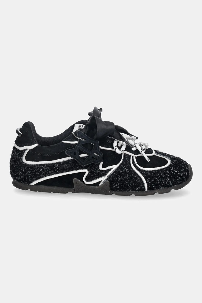 Naked Wolfe sneakersy Adored Adored.Black.Hairy czarny AW25
