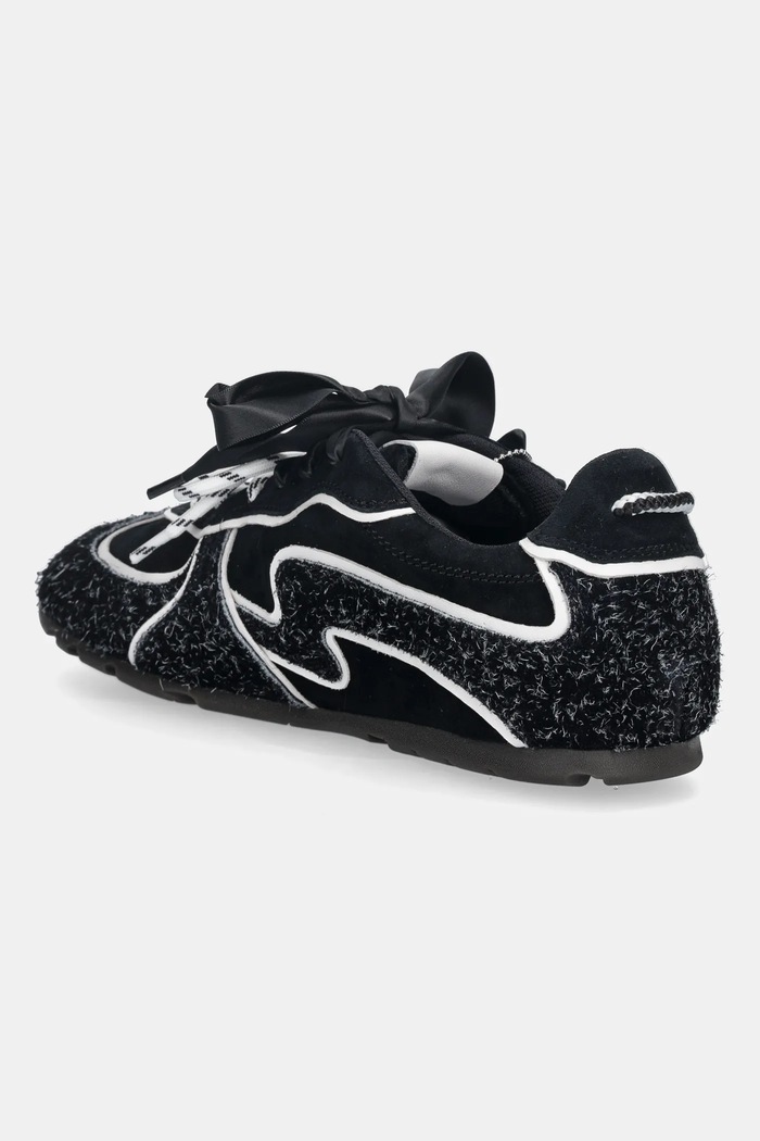 Obuwie Naked Wolfe sneakersy Adored Adored.Black.Hairy czarny