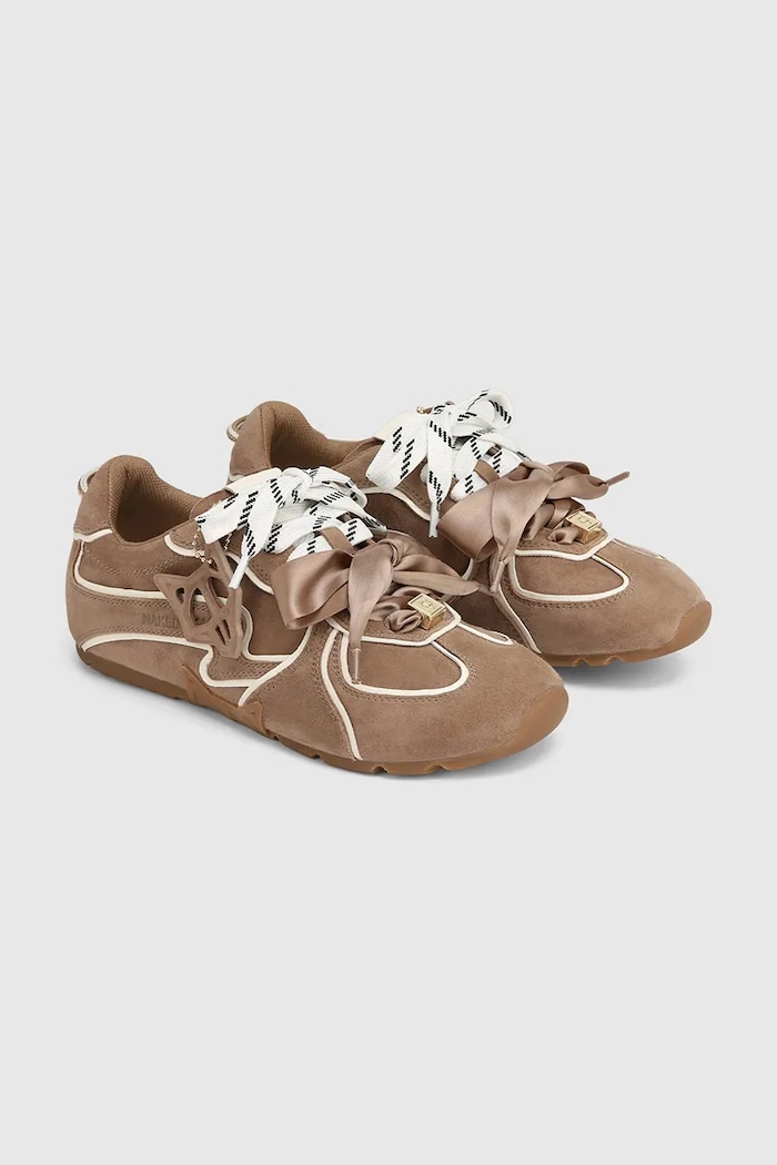 Semišové tenisky Naked Wolfe Adored Adored.Mushroom béžová SS26