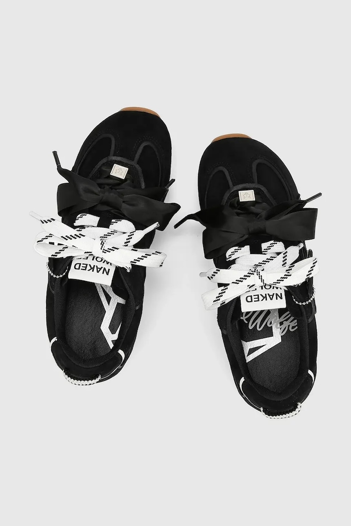 Παπούτσια Naked Wolfe Δερμάτινα sneakers Naked Wolfe Adored Adored.Black μαύρο