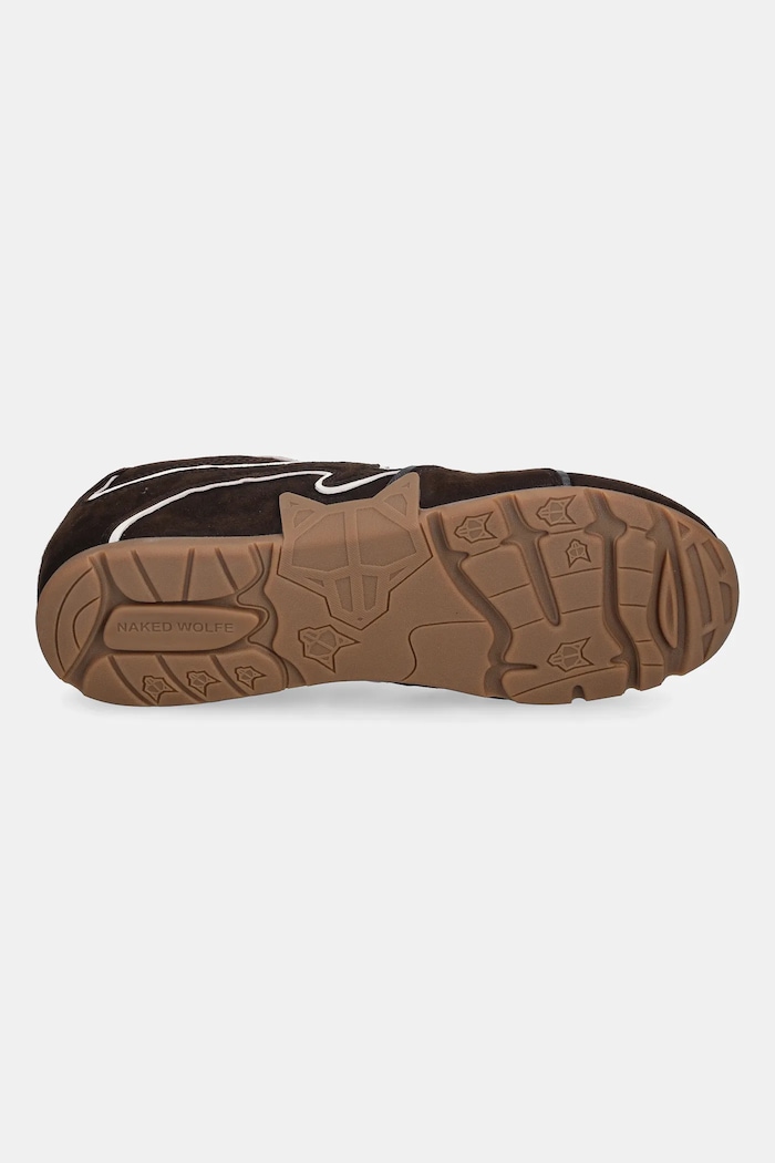 Naked Wolfe sneakers din piele întoarsă Adored Adored.Brown maro