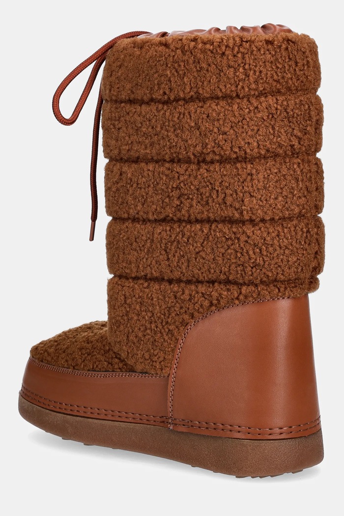 Obuv Snehule Love Moschino JA24452G0NISM21A hnedá