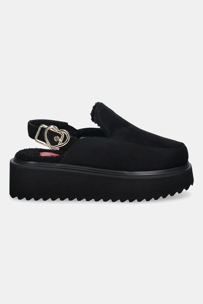Šľapky Love Moschino JA10416L0NJAW000 čierna AW25