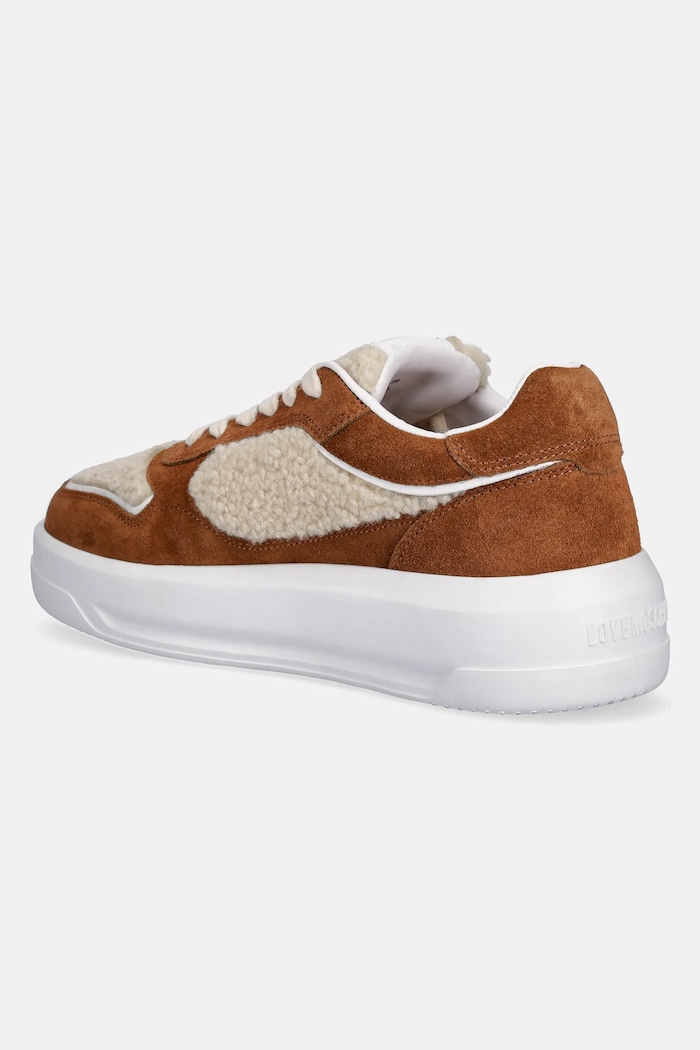 Obuwie Love Moschino sneakersy JA15295H0NJU210A brązowy