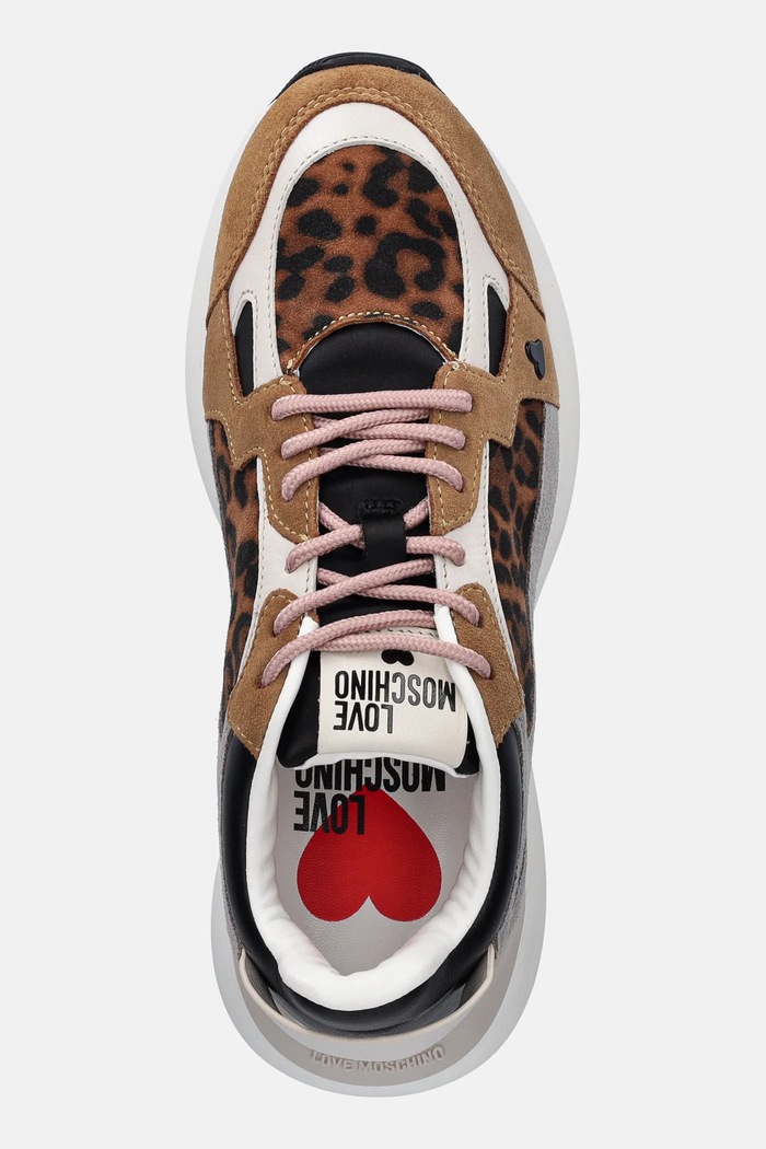 Love Moschino sneakers bej JA15415G0NJAB30A