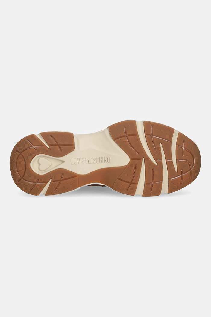 Tenisky Love Moschino JA15366G0NIY721A hnedá
