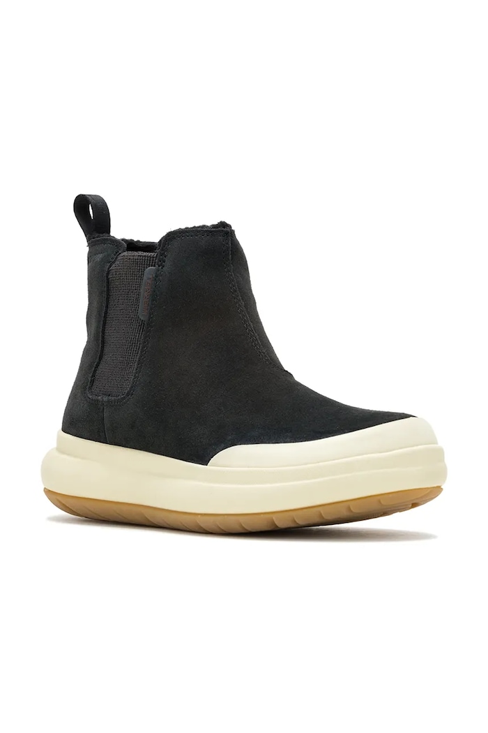 Merrell cizme de zăpadă din piele întoarsă MARQUETTE THERMO J007064 negru AW25