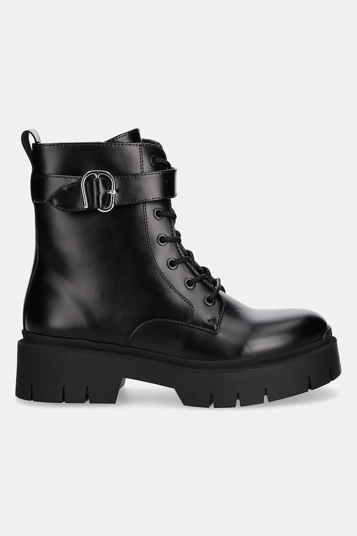 HUGO bakancs Kris 50552730.001 fekete AW25