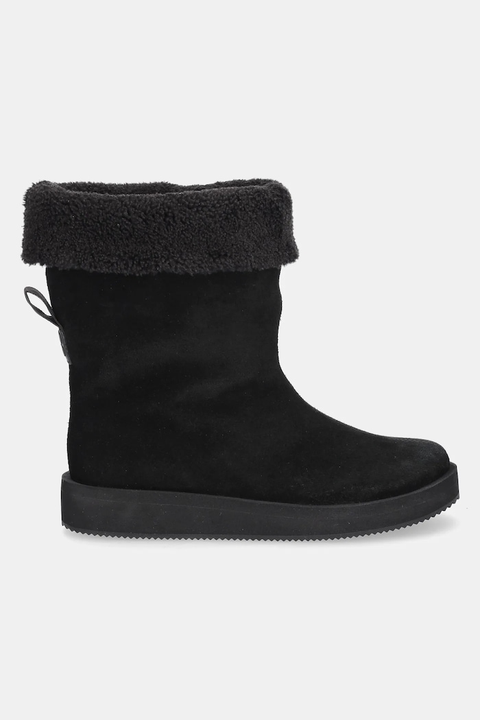 Semišové snehule HUGO Zaralyn 50552743.001 čierna AW25