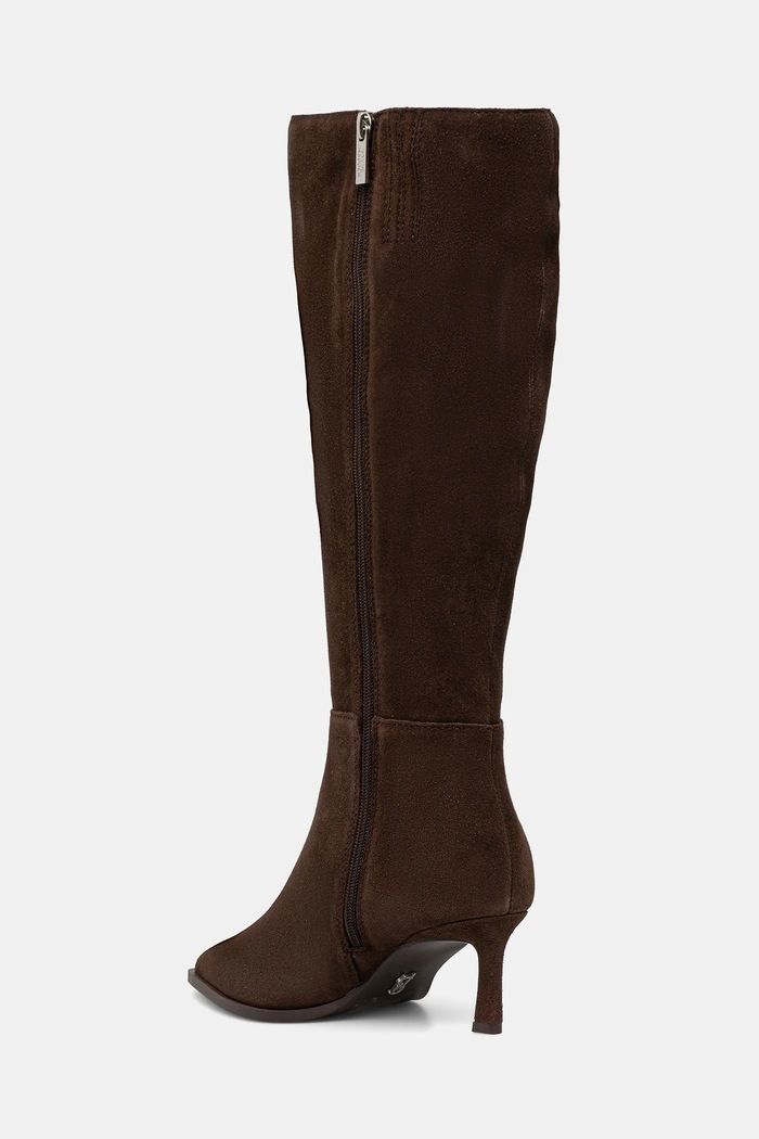 Obuwie Steve Madden kozaki zamszowe Lucid 11004848.205 brązowy
