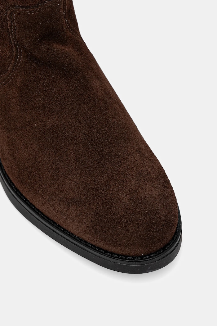 Steve Madden kozaki zamszowe Vlora brązowy 11004761.205