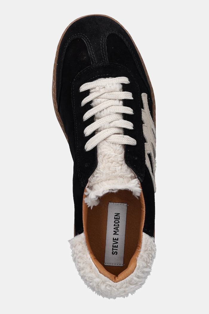 Semišové tenisky Steve Madden Emina černá 11004897.015