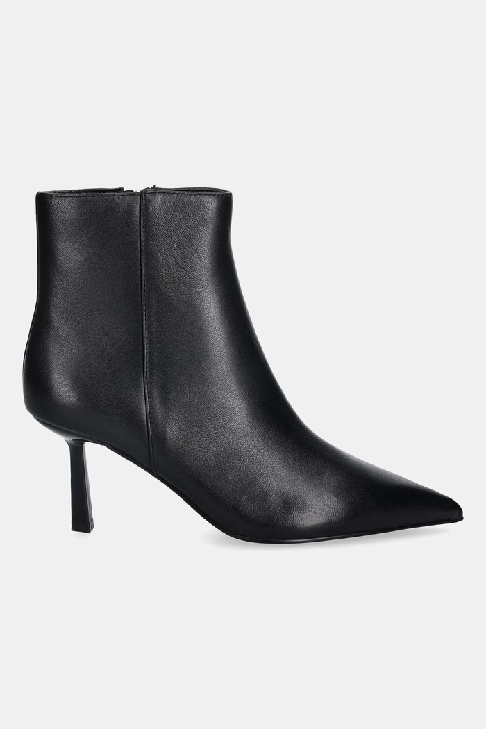 Steve Madden bőr csizma Sabine 11003279.017 fekete AW25