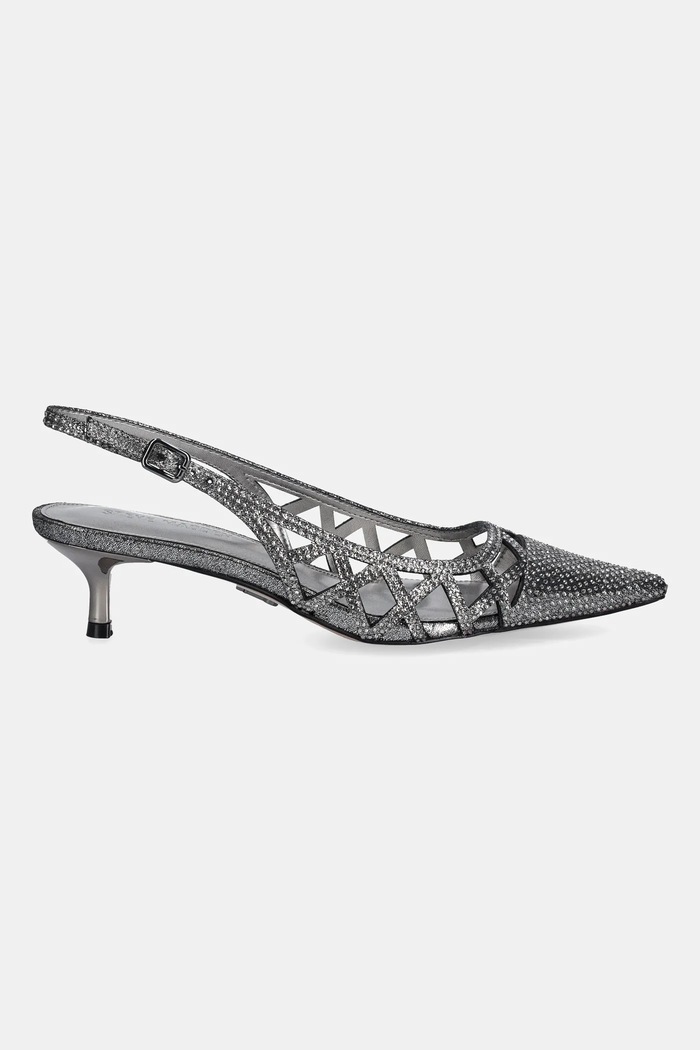 Γόβες Steve Madden Kalico 11004973.733 ασημί AW25
