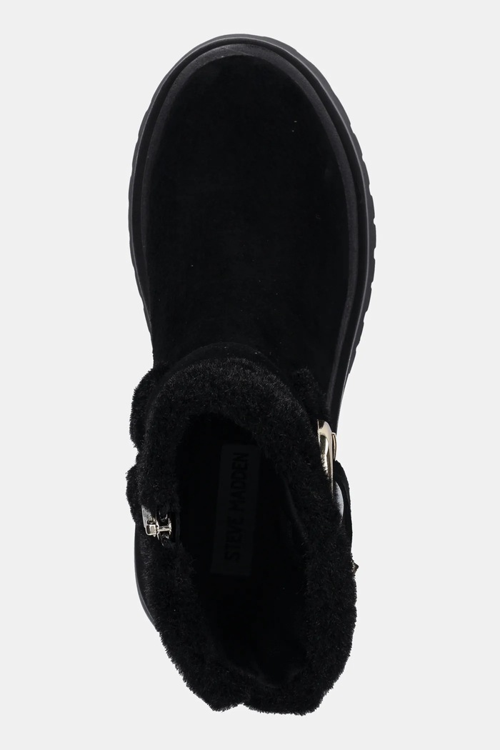 Dětské semišové boty Steve Madden Lodge černá 11004980.015