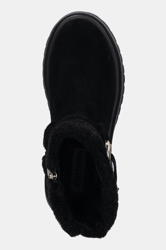 Dětské semišové boty Steve Madden Lodge černá 11004980.015