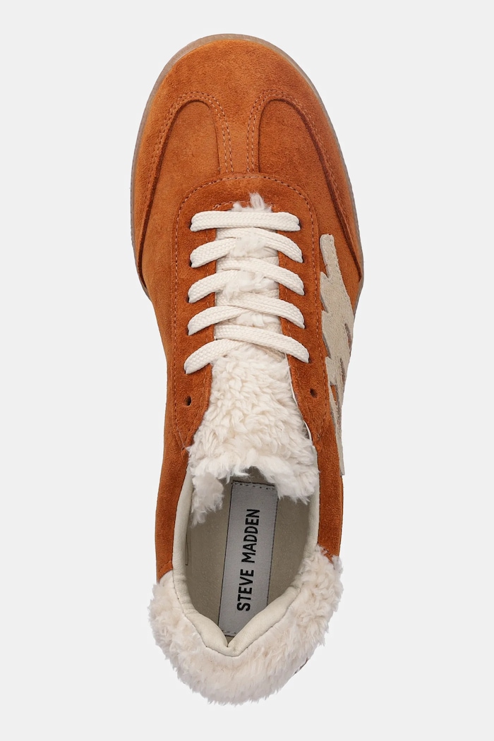 Steve Madden sneakers din piele întoarsă ELORA maro 11004884.935