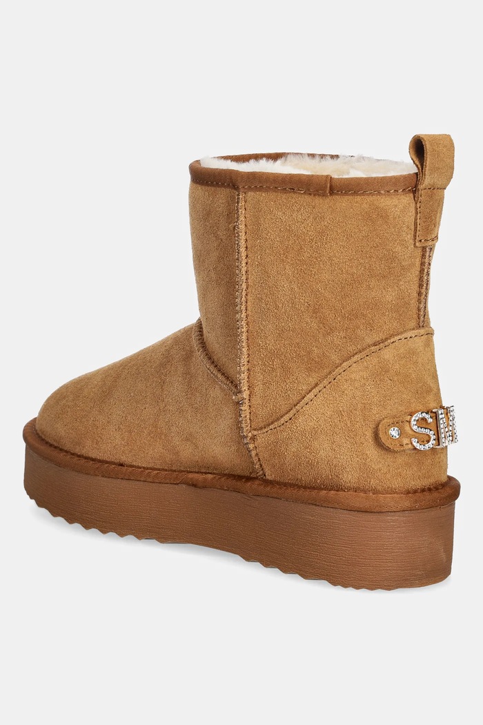 Obuwie Steve Madden śniegowce zamszowe Tessah 11003483.839 brązowy