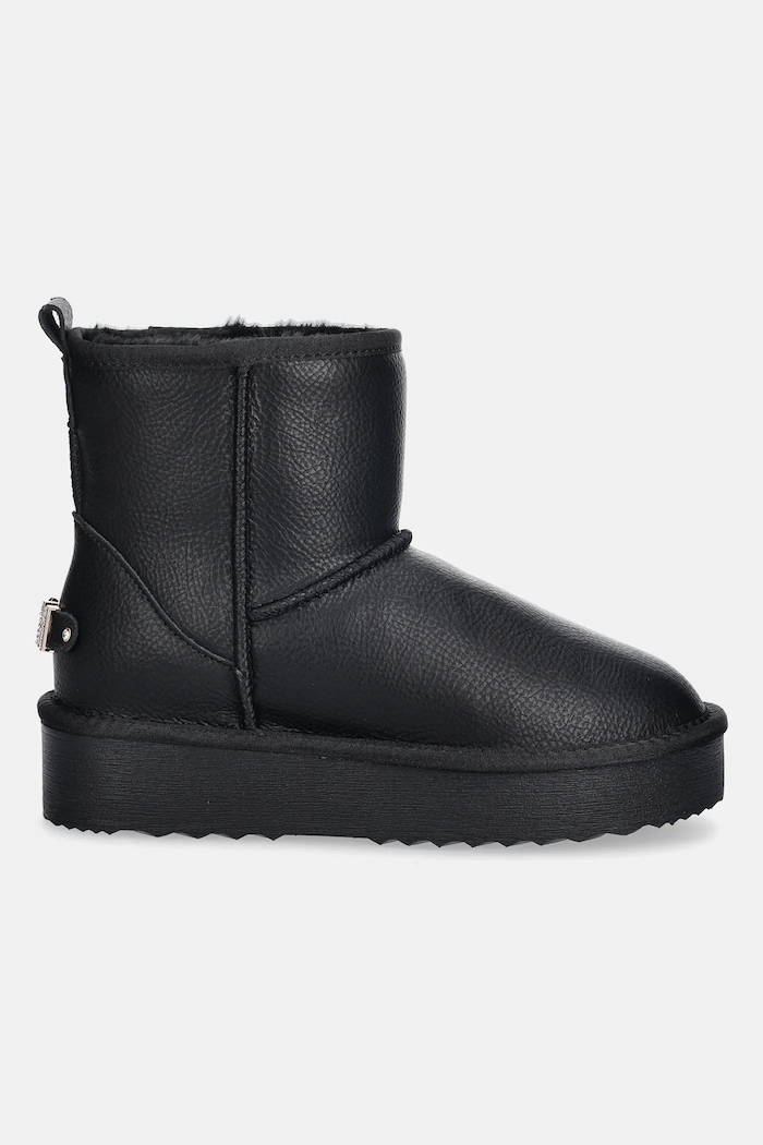 Δερμάτινες μπότες Steve Madden Tessah 11003483.017 μαύρο AW25
