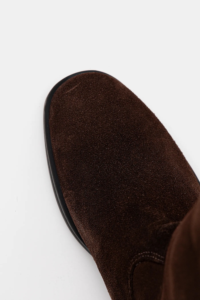 Велурени ботуши Steve Madden Nigella 11004914.205 кафяв