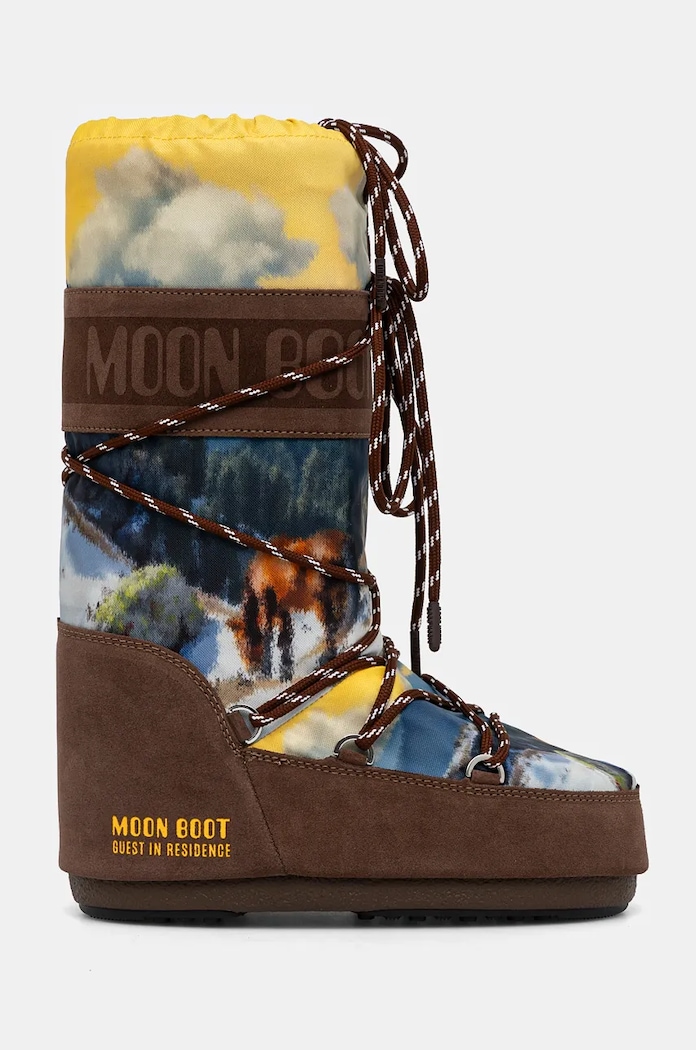 Moon Boot cizme de iarnă MB X GIR ICON POSTCARD 80D1403090.M062 maro AW25