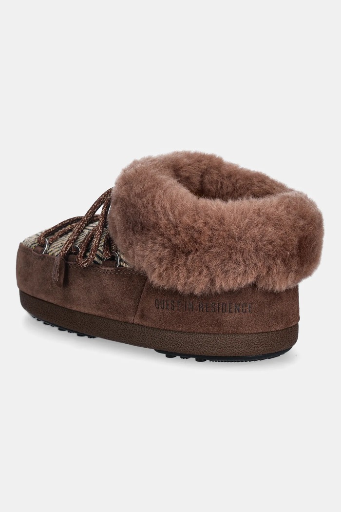 Obuv Snehule Moon Boot MB X GIR EVX CHALET MULE FUR 80D1470120.M062 hnedá
