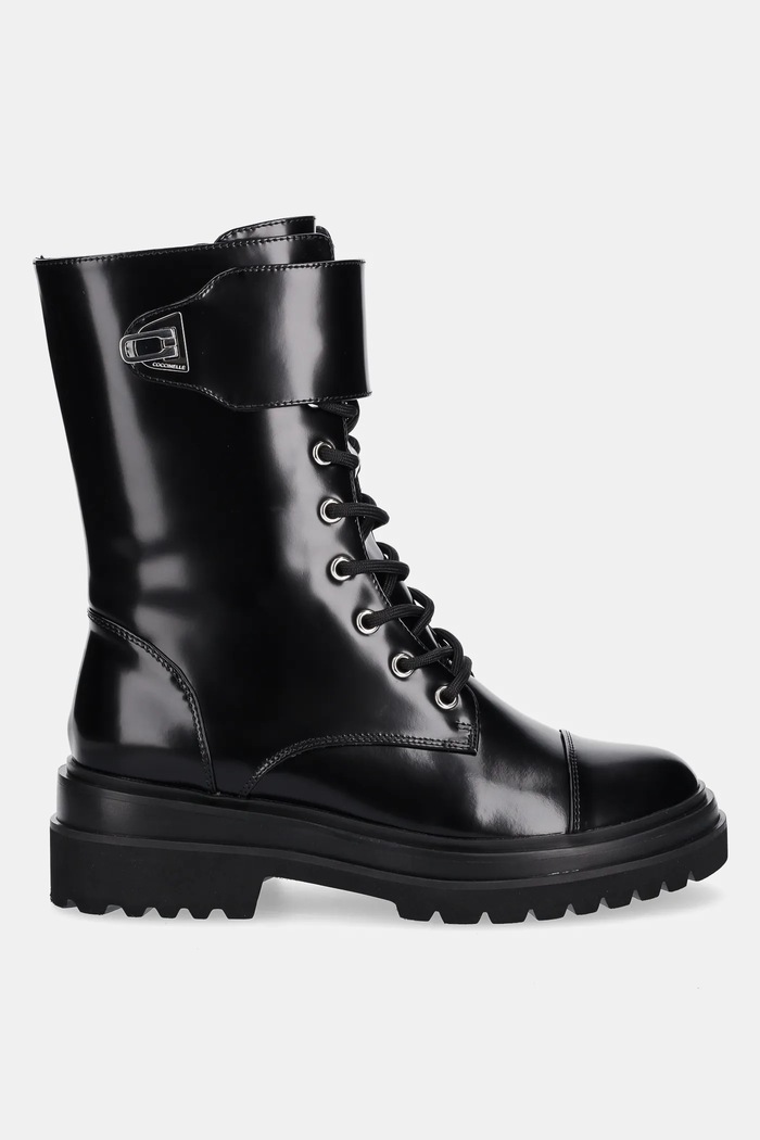 Coccinelle bocanci de piele E4.T3K.35.01.01.001 negru AW25