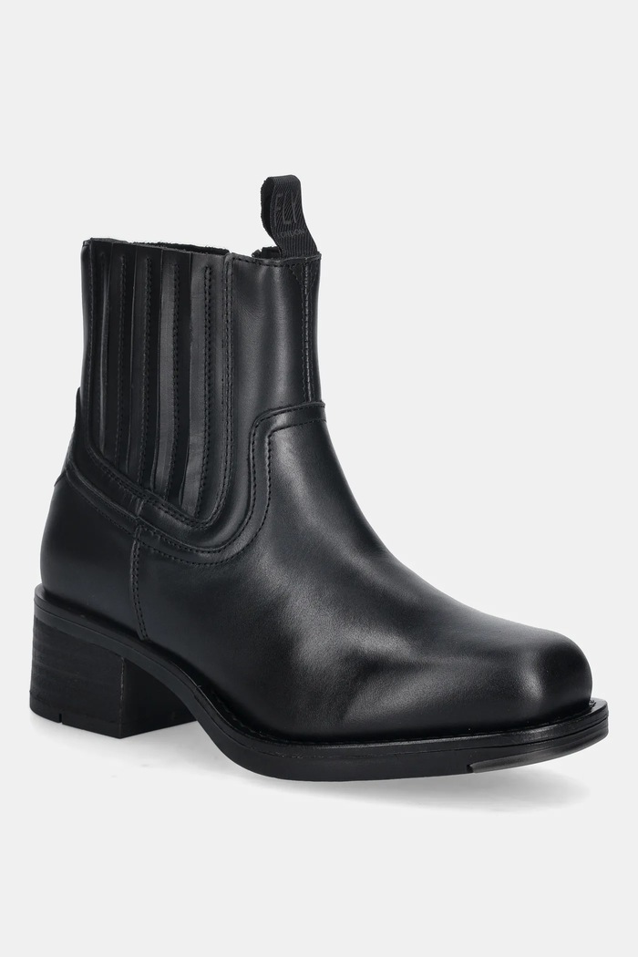 Fly London ghete chelsea de piele RALI513FLY pana la 5 cm negru P144513006
