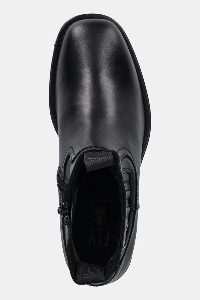 Fly London ghete chelsea de piele RALI513FLY negru P144513006