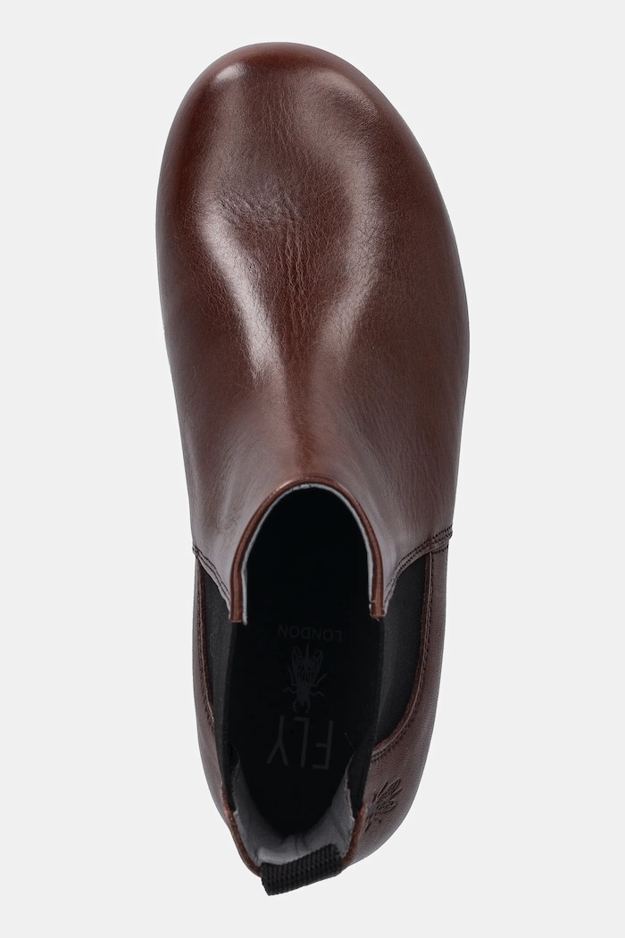 Fly London ghete chelsea de piele VAZE177FLY maro P145177001