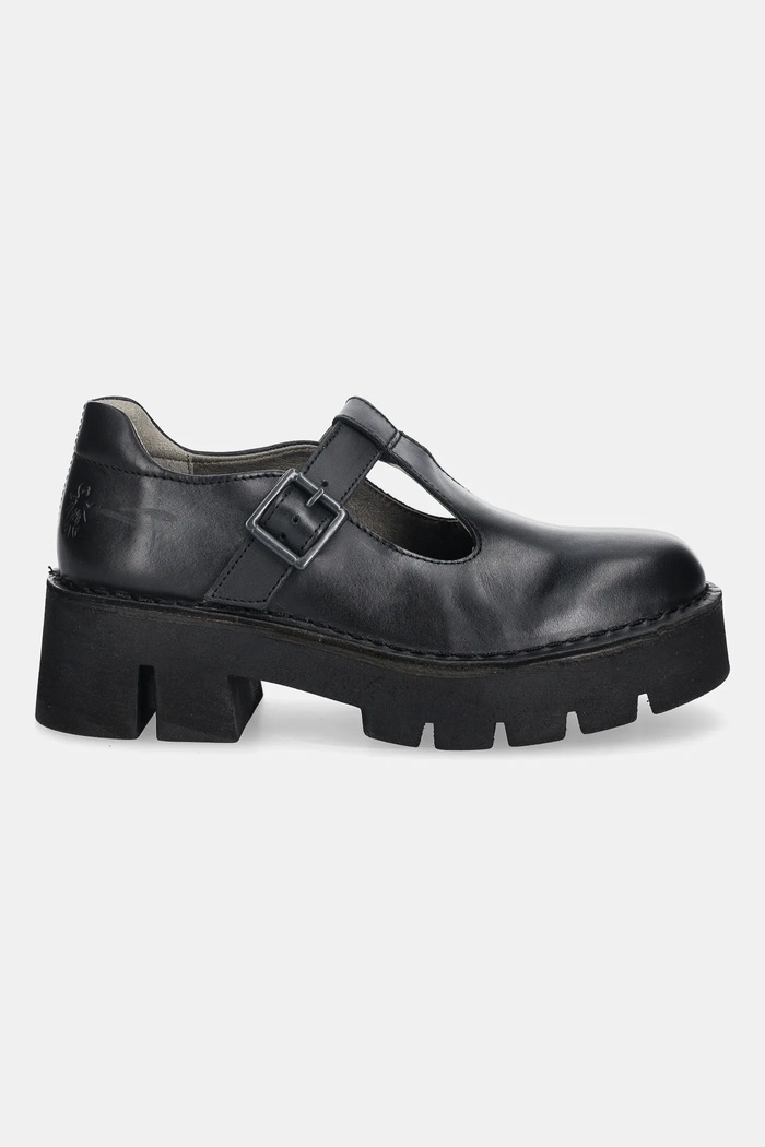 Fly London scarpe in pelle BAIZ162FLY P211162000 nero AW25