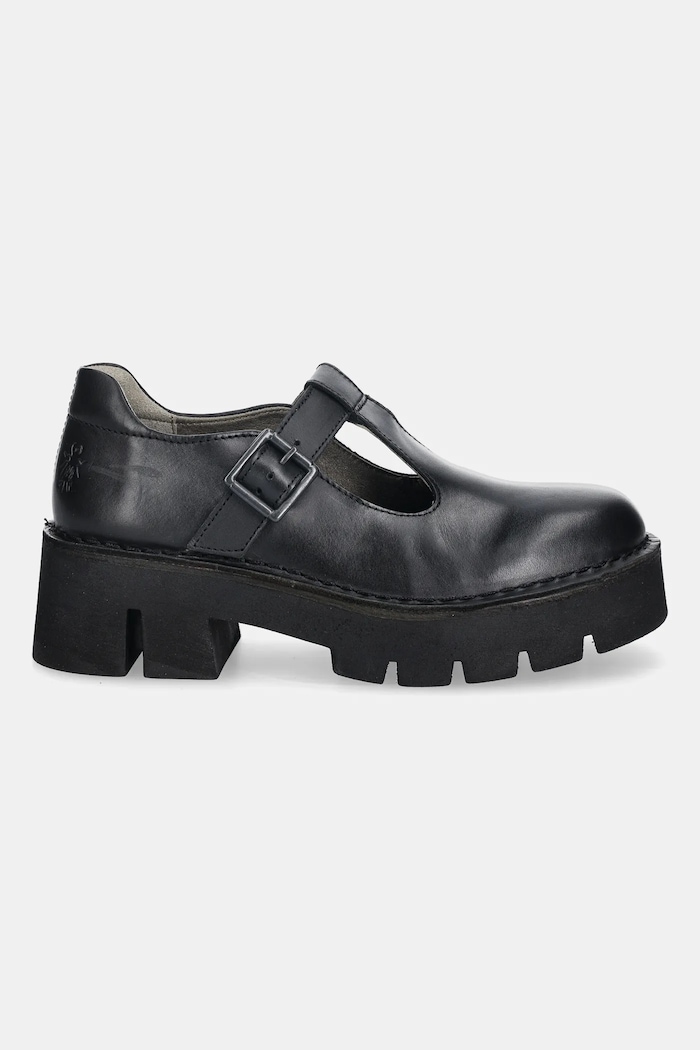 Fly London scarpe in pelle BAIZ162FLY P211162000 nero AW25