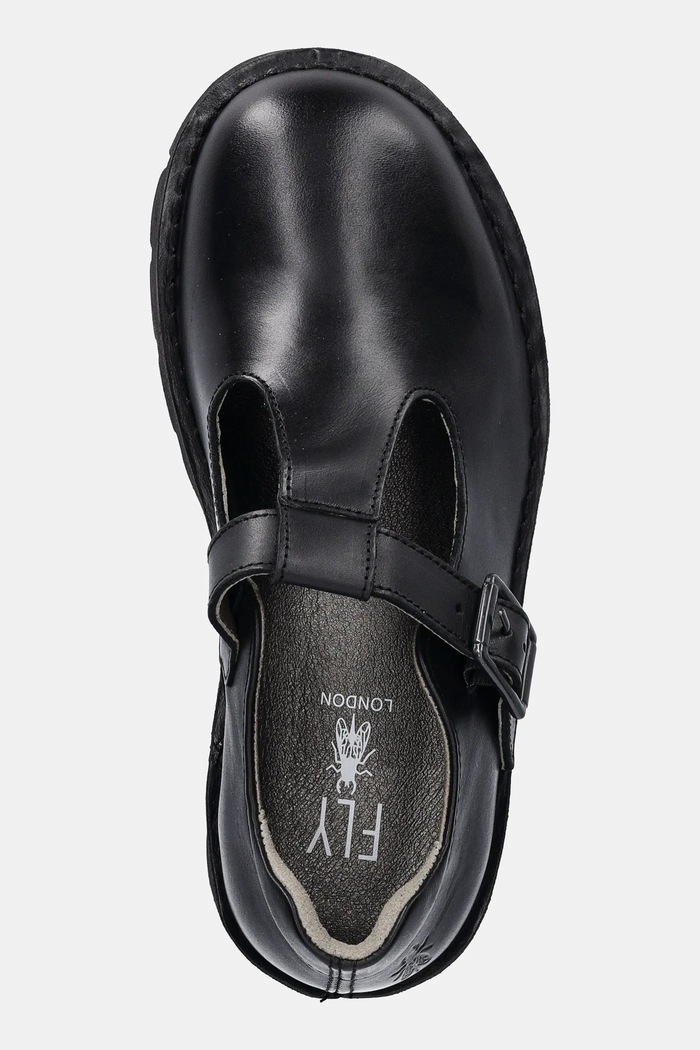 Fly London scarpe in pelle BAIZ162FLY nero P211162000