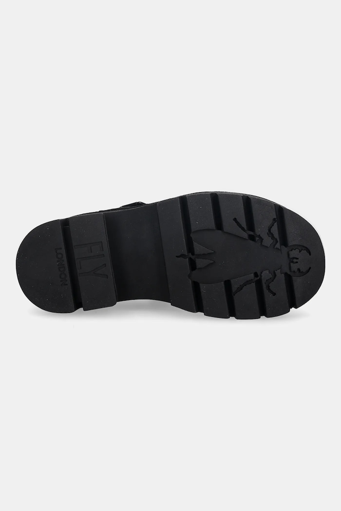 Fly London scarpe in pelle BAIZ162FLY P211162000 nero